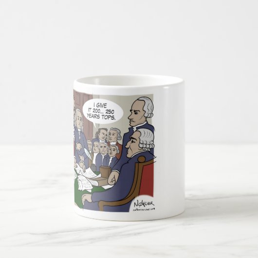 Gründerväter Kaffeetasse (Mittel)