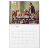 Gründerväter u. begrenzte Regierungs-Zitate Kalender (Mär 2026)