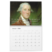 Gründerväter u. begrenzte Regierungs-Zitate Kalender (Jan 2026)