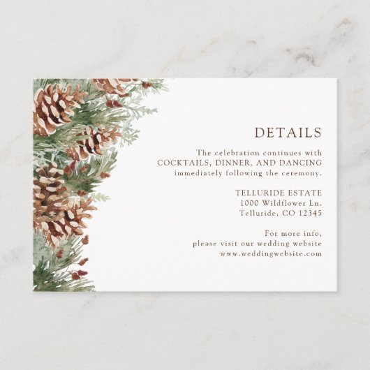 Gründetails Begleitkarte (Vorderseite)