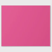 Grundfarbe passt Cerise Pink Geschenkpapier (Flach)