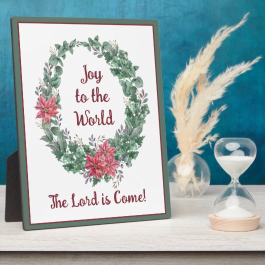 Grundfarbenkrau Weihnachtsfeiertag Fotoplatte (Seite)