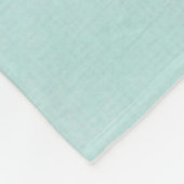 Grundfarbmuster Fleecedecke (Ecke)