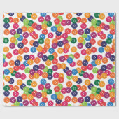 Grundfarbtasten Geschenkpapier (Flach)