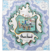 Grundfutter | Graduierung Duschvorhang (Vorderseite)