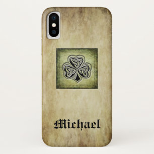 Grundge trendy Irish Kleeblatt Glück personalisier Case-Mate iPhone Hülle