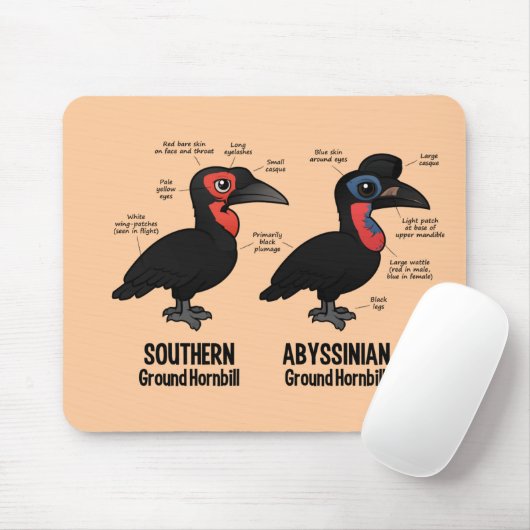 GrundHornbil Statistiken Mousepad (Mit Mouse)