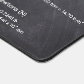 Grundkonversionen und Formeln Schreibtischunterlage (Ecke)