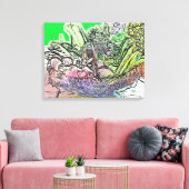 GRUNDLAGE DER GEMÜSE LEINWANDDRUCK (Insitu (Wohnzimmer))