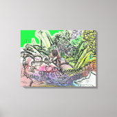 GRUNDLAGE DER GEMÜSE LEINWANDDRUCK (Vorderseite)