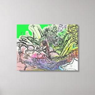 GRUNDLAGE DER GEMÜSE LEINWANDDRUCK