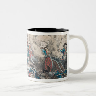 Grundlage der Republik, am 10. August 1792 Zweifarbige Tasse