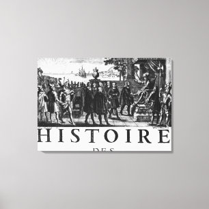 Grundlage durch Louis XIV, König von Frankreich Leinwanddruck