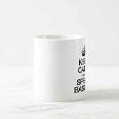 GRUNDLAGE FÜR CALM UND SPRECHEN behalten Kaffeetasse (Mittel)