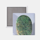 Grundlage für ein Ehekarab von Amenhotep III Magnet (Vorderseite/Rückseite)