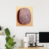 Grundlage für ein Ehekarab von Amenhotep III Poster (Heimbüro)