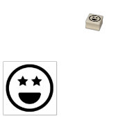 GRUNDLAGE SEHR GUTE FACE RUBBER BRIEFMARKE GUMMISTEMPEL (Stempel)