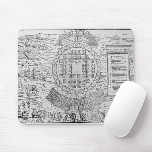 Grundlage von Hochelaga Mousepad (Mit Mouse)