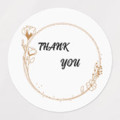 Grundlagen Danke, Karten Etiketten (Design 2)