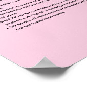 Grundlagen der Brustkrebsvorsorge Poster (Ecke)