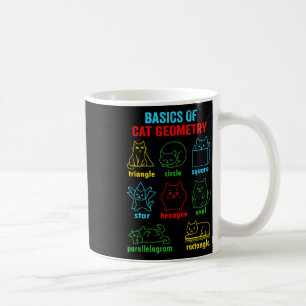 Grundlagen der Katzengeometrie Lustiger Mathematik Kaffeetasse