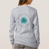 Grundlagen-Logo-langer Hülsen-T - Shirt (Rückseite)