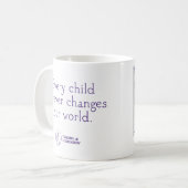 Grundlagen-personalisierte Tasse des Trisomy-18 (Vorderseite Links)