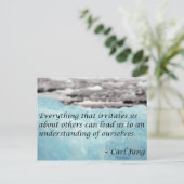 Grundlagen von Quotes Postkarte (Stehend Vorderseite)