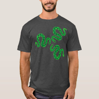 Grundlegend eine Schlange Person Green Snake Funny T-Shirt