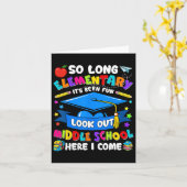 Grundlegend Es war Spaß, die Mittelschule auszusch Karte (Gelbe Blume)