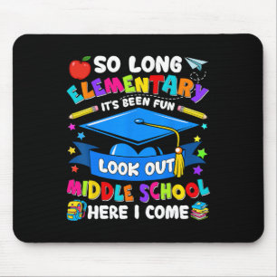 Grundlegend Es war Spaß, die Mittelschule auszusch Mousepad
