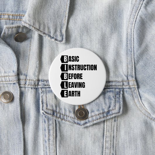 Grundlegende Anleitung vor dem Verlass der Erdfähi Button (Beispiel)