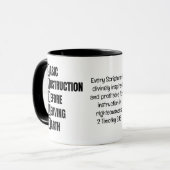 Grundlegende Anleitung vor dem Verlass der Erdfähi Tasse (Vorderseite Links)