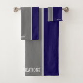 Grundlegende Blues Badhandtuch Set (Insitu)