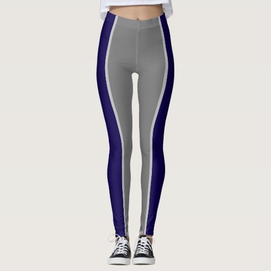 Grundlegende Blues Leggings (Vorderseite)