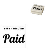 Grundlegende Briefmarke aus Kautschuk Gummistempel (Stempel)