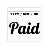 Grundlegende Briefmarke aus Kautschuk Gummistempel (Prägung)