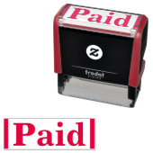 Grundlegende Briefmarke aus Kautschuk Permastempel (Beispiel)