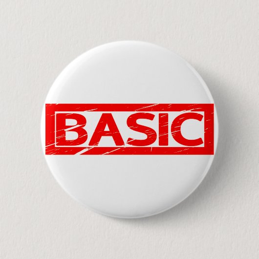 Grundlegende Briefmarke Button (Vorderseite)