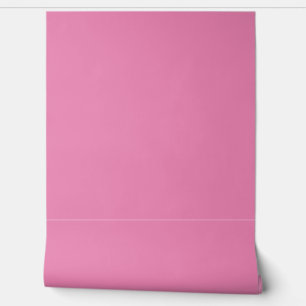 Grundlegende Bubblegum Pink Solid Color Einfache M Tapete