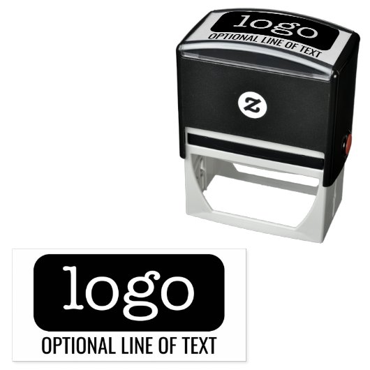 Grundlegende Büro- oder Geschäftsanschrift mit Log Permastempel (Beispiel)