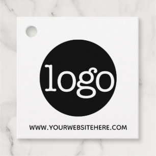 Grundlegende Büro- oder Geschäftslogos und -websit Geschenkanhänger