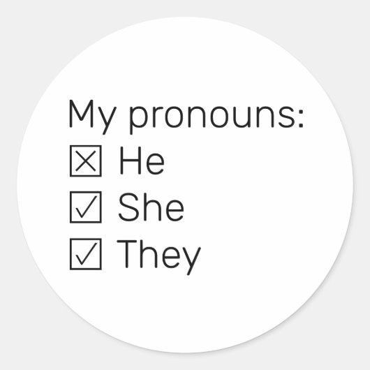 Grundlegende Checkliste Runder Aufkleber (Vorderseite)