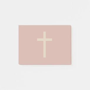 Grundlegende Christliche Kreuz Goldener Schnitt Ro Post-it Klebezettel