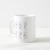Grundlegende Durakkorde Kaffeetasse (Vorderseite Links)
