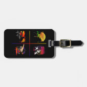 Grundlegende Elemente Gepäckanhänger (Vorderseite horizontal)