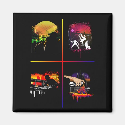 Grundlegende Elemente Magnet (Vorne)