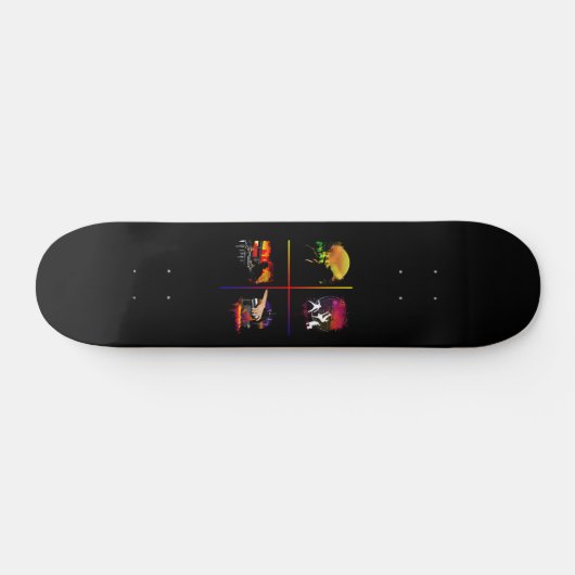 Grundlegende Elemente Skateboard (Horizontal)