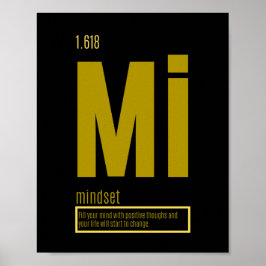 Grundlegende Erfolgsfaktoren | Mindset Poster