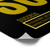 Grundlegende Erfolgsfaktoren Poster (Ecke)